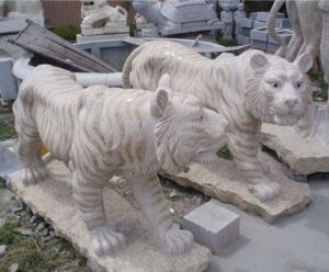 Marble Lion Statue