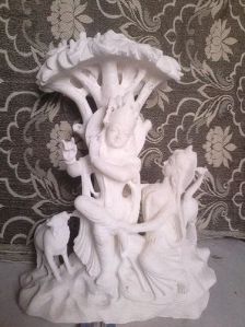 Marble Radha Krishna Statue