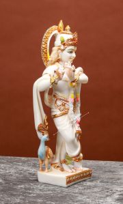 Marble Krishna Statue