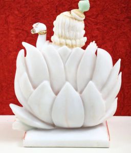 Marble Lord Krishna Statue