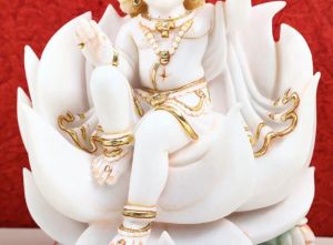 Marble Lord Krishna Statue