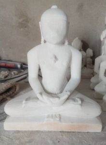 Marble Parsunath Statue