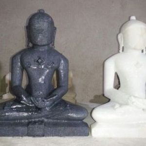 Marble Parsunath Statue