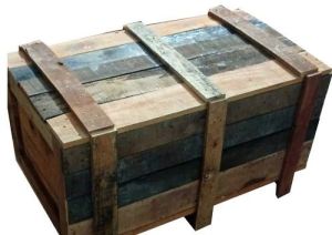 Wooden Rectangular Packaging Crate Box