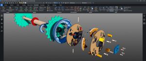 BricsCad Mechanical Software