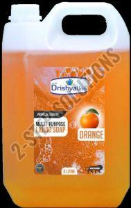 Drishyunity 5 Litre Orange Multipurpose Liquid Soap