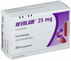 REVOLADE ELTROMBOPAG 25 Mg Novartis