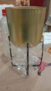 Brass Standing Pot