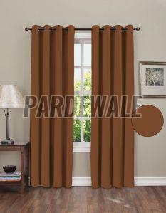 Blackout Caramel Brown Curtain