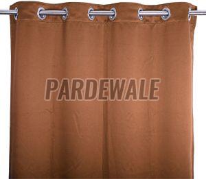 Blackout Caramel Brown Curtain