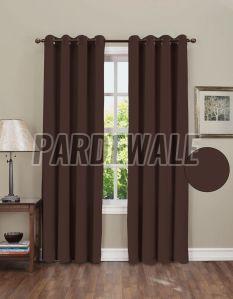 Blackout  Chocolate Brown Curtain
