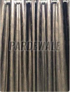 Coffee Brown Tree Emboss Curtain