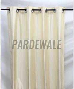 Cream Semi Blackout Plain Curtain