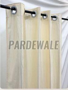 Cream Semi Blackout Plain Curtain