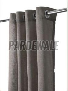 Dusty Grey Linen Sheer Curtain