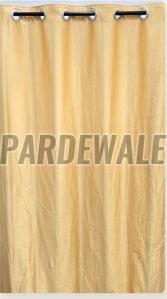 Golden Semi Blackout Plain Curtain
