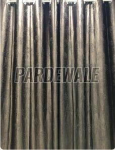 Grey Tree Emboss Curtain