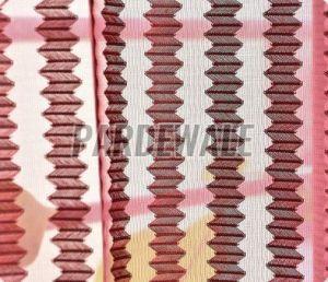 Maroon  Net Tissue Sheer Curtain