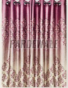 Pink Armani Digital Print Curtain