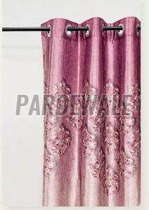 Pink Armani Digital Print Curtain