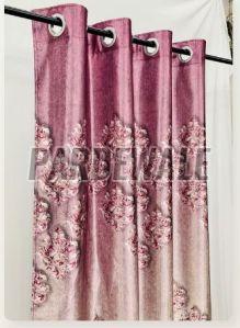 Pink Armani Digital Print Curtain