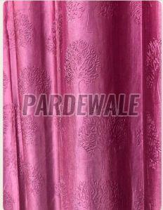 Wine Tree Emboss Curtain