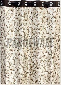 Swiss Leaflets Printed Curtain