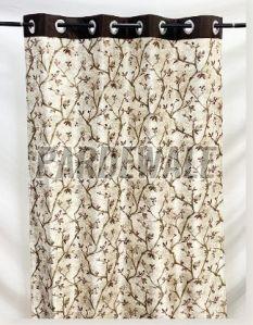 Swiss Leaflets Printed Curtain