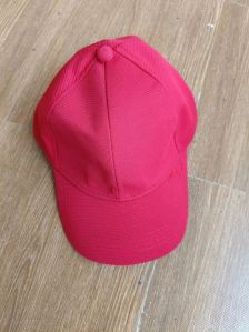 Cotton Pink Plain Cap