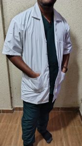 hospital white lab coat