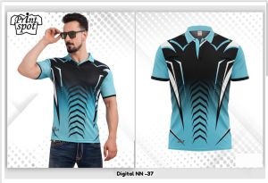 Men Printed Sport T Shirt