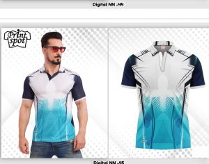 Men Printed Sport T Shirt