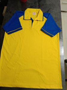 Mens Cotton White Polo T Shirt