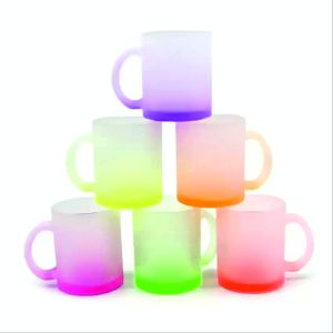 Plain Glass Sublimation Gradient Mug