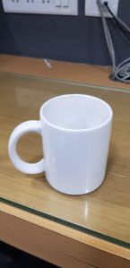 Plain White Ceramic Coffee Mug