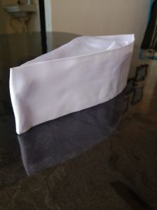 White Polyester Gandhi Cap