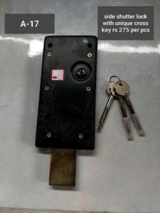 Cross Key Side Shutter Lock