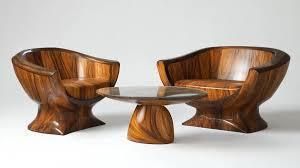 Wooden Stylish Restaurant Table & Chair Set