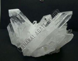 White Crystal Cluster