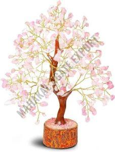 300 Beads Rose Quart Gemstone Tree