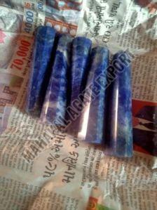 Natural Sodalite Gemstone Healing Wand