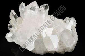 White Crystal Cluster