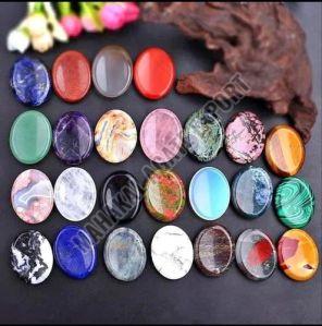Multicolor Oval Gemstone
