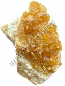 Natural Citrine Cluster Stone