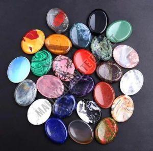 Multicolor Oval Gemstone
