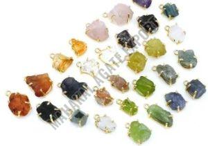 Multicolor Gemstone Pendant