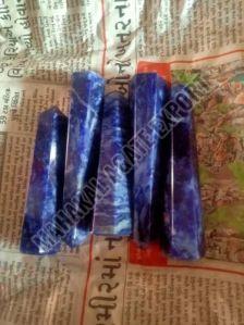 Natural Sodalite Gemstone Healing Wand