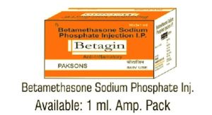 Betamethasone Sodium Phosphate Injection 1ml Amp Pack IP