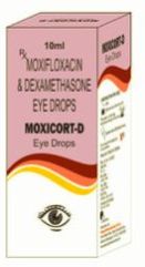 MOXIFLOXACIN DEXAMETHASONE EYE DROP