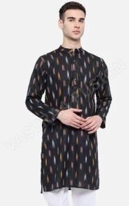 Mens Cotton Printed Kurta